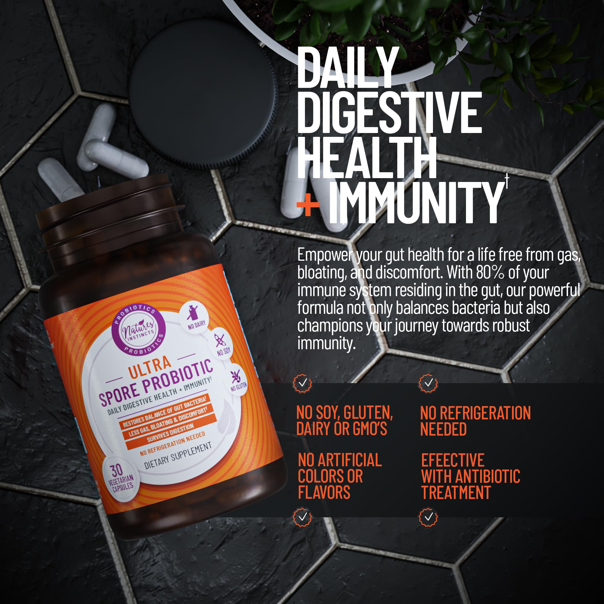 Amazon.com: Natures Instincts Ultra Spore Probiotic with Live